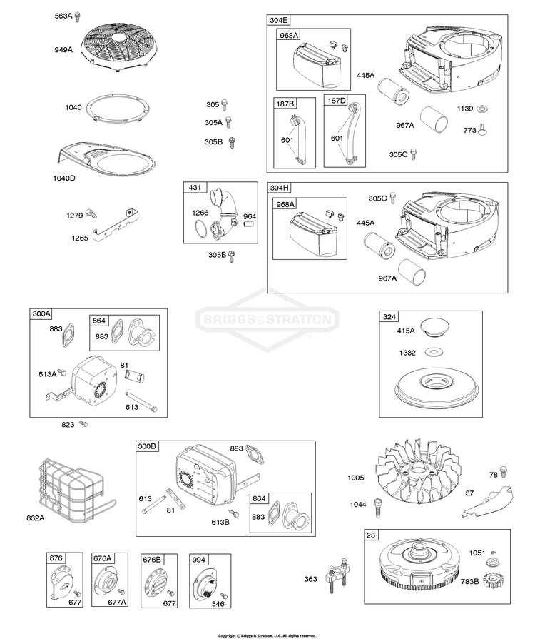 33M977-0002-G5 Briggs and Stratton Engine | PartsWarehouse