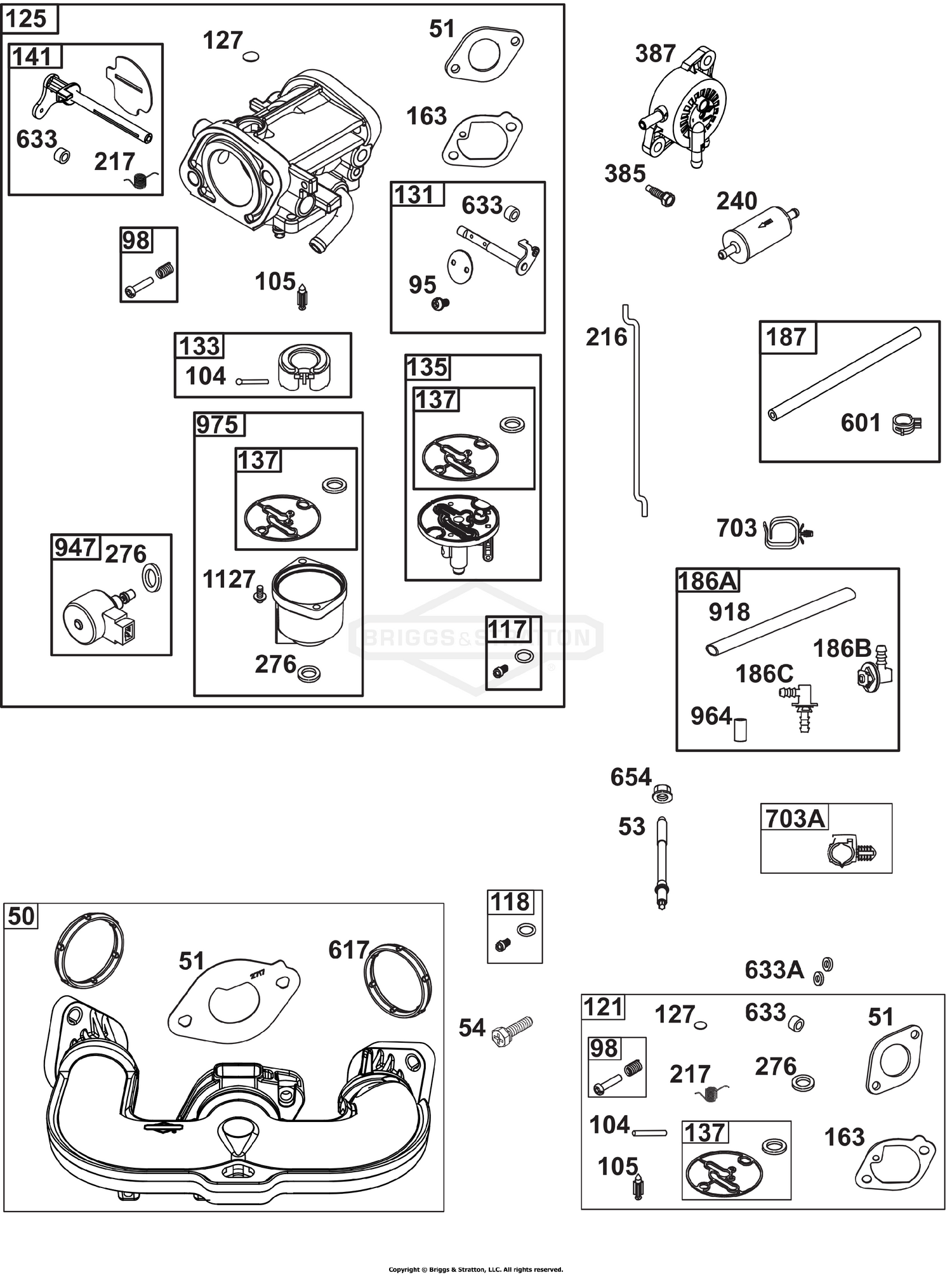 Carburetor and Fuel Supply Group
