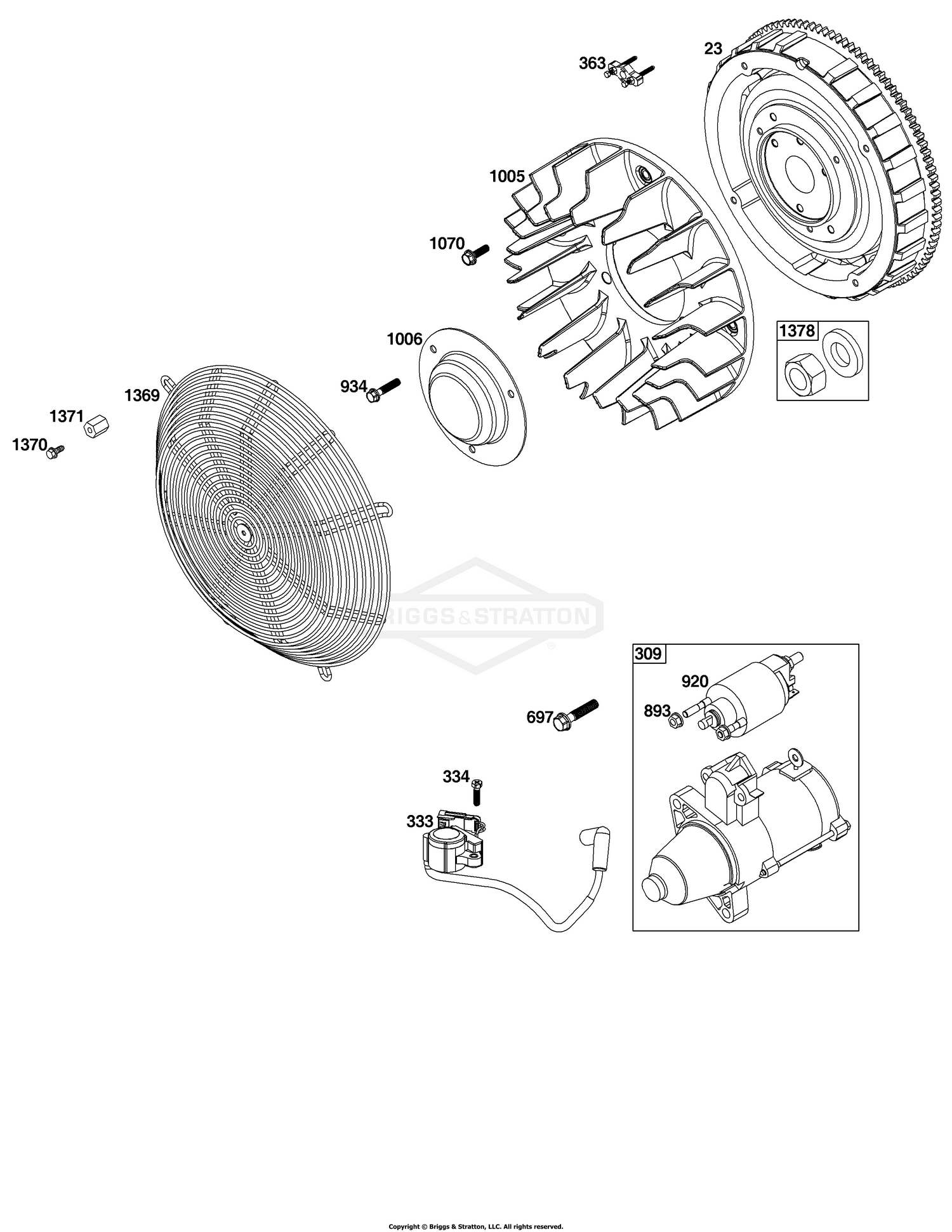 Flywheel, Ignition, and Starter Group