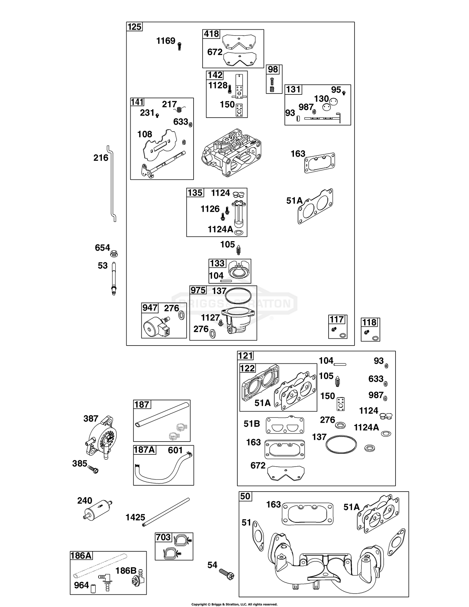 Carburetor and Fuel Supply Group