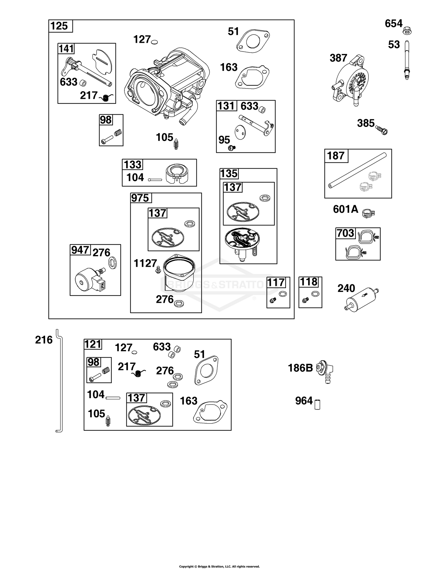 Carburetor and Fuel Supply Group