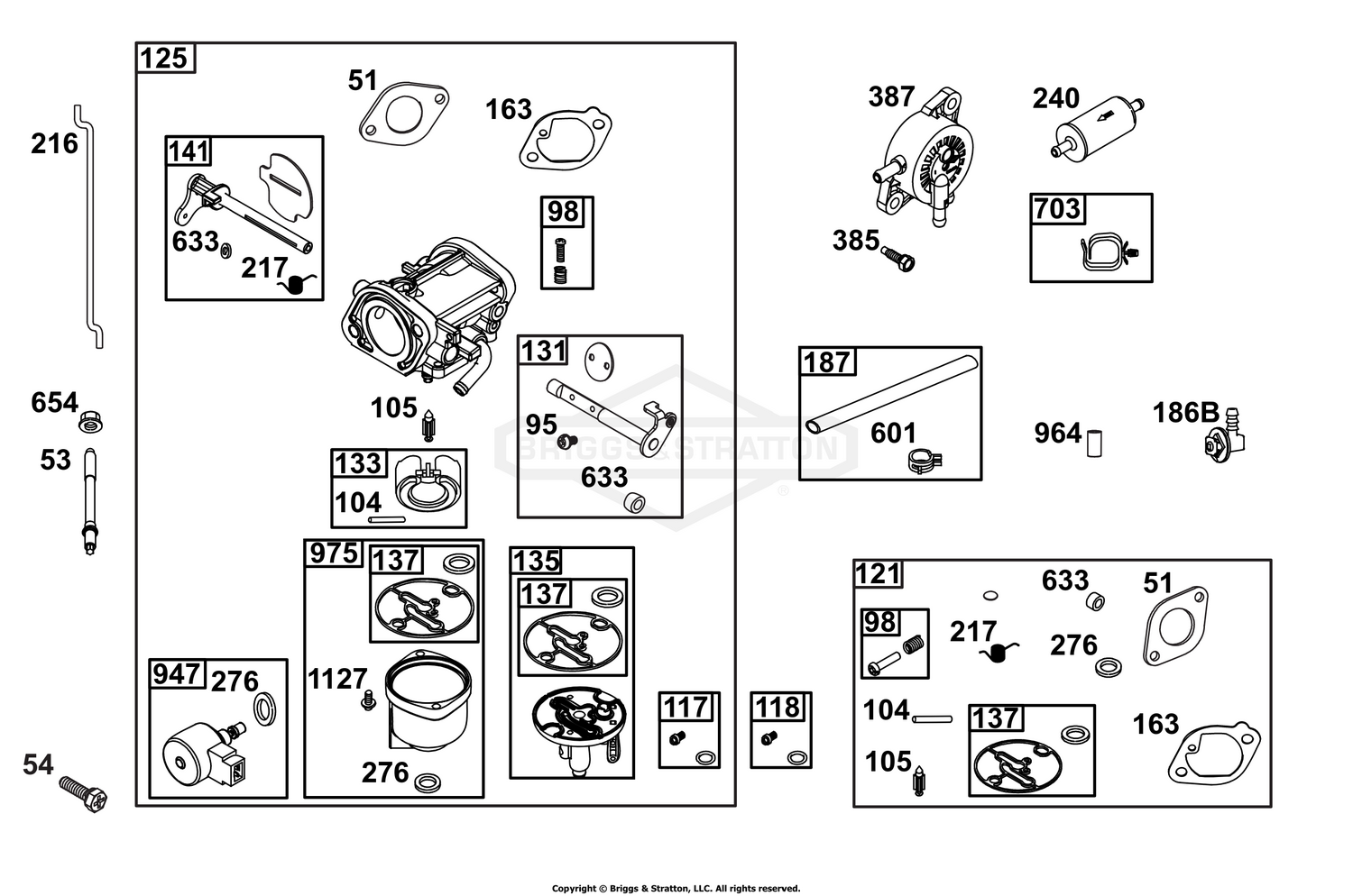 Carburetor and Fuel Supply Group