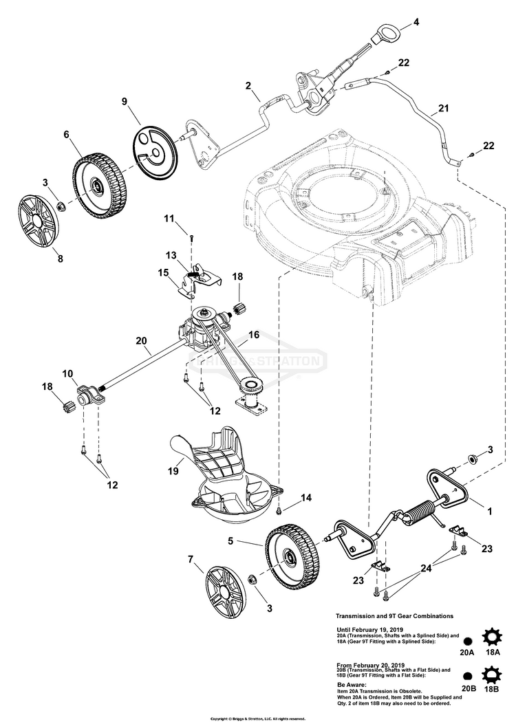 Murray 2691476-00 - EQ700X, Murray 21