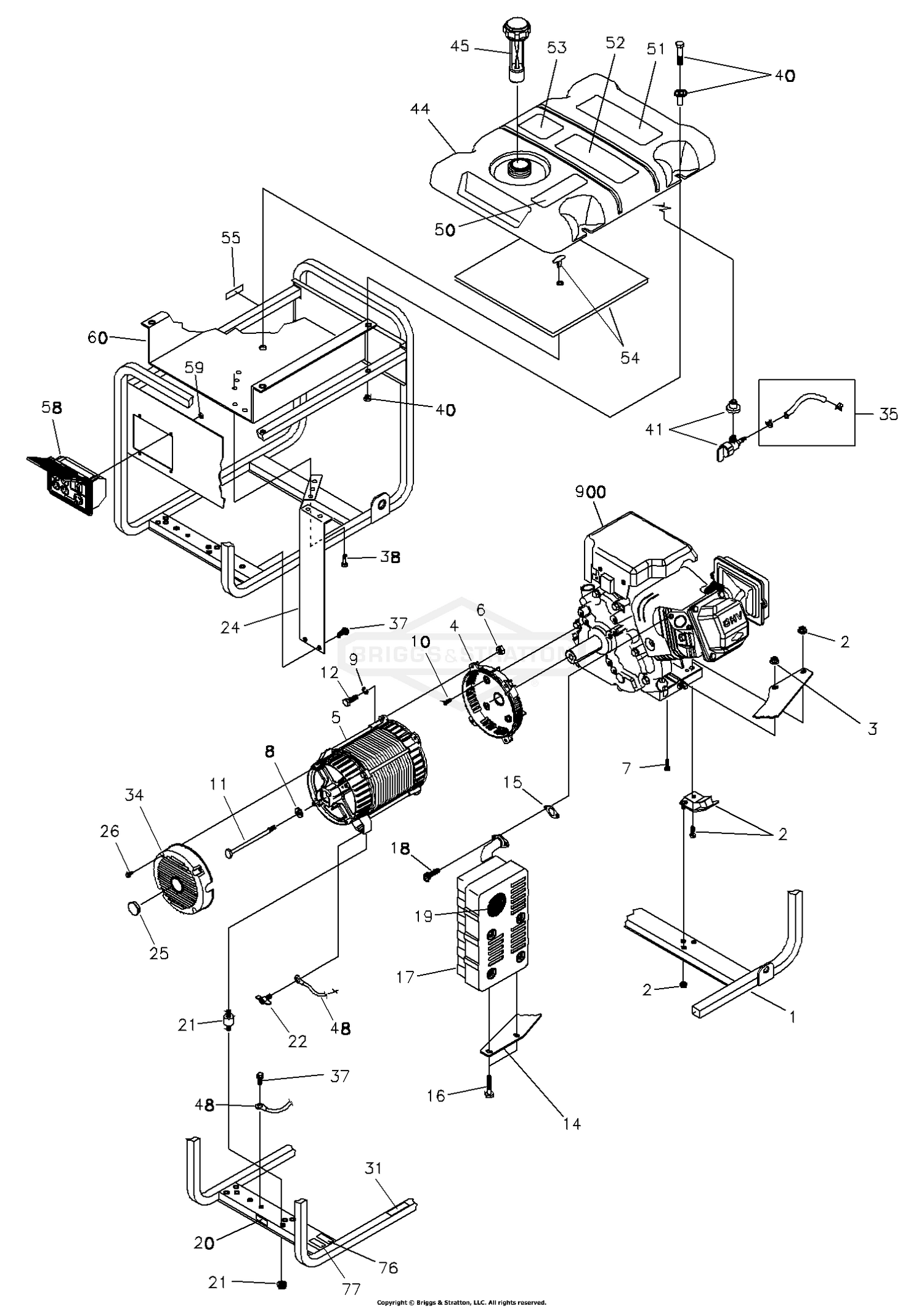 Assembly diagram