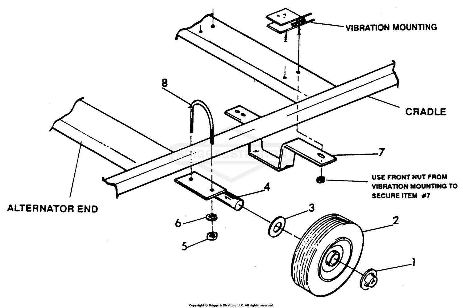 Wheel And Cradle