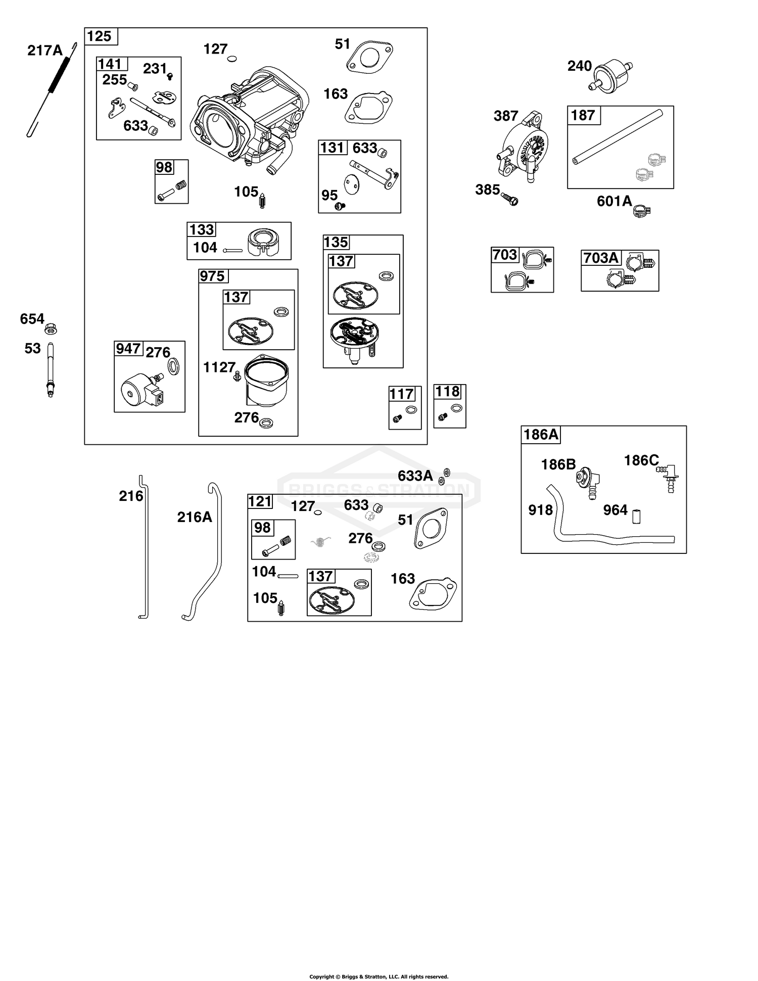 Carburetor and Fuel Supply Group