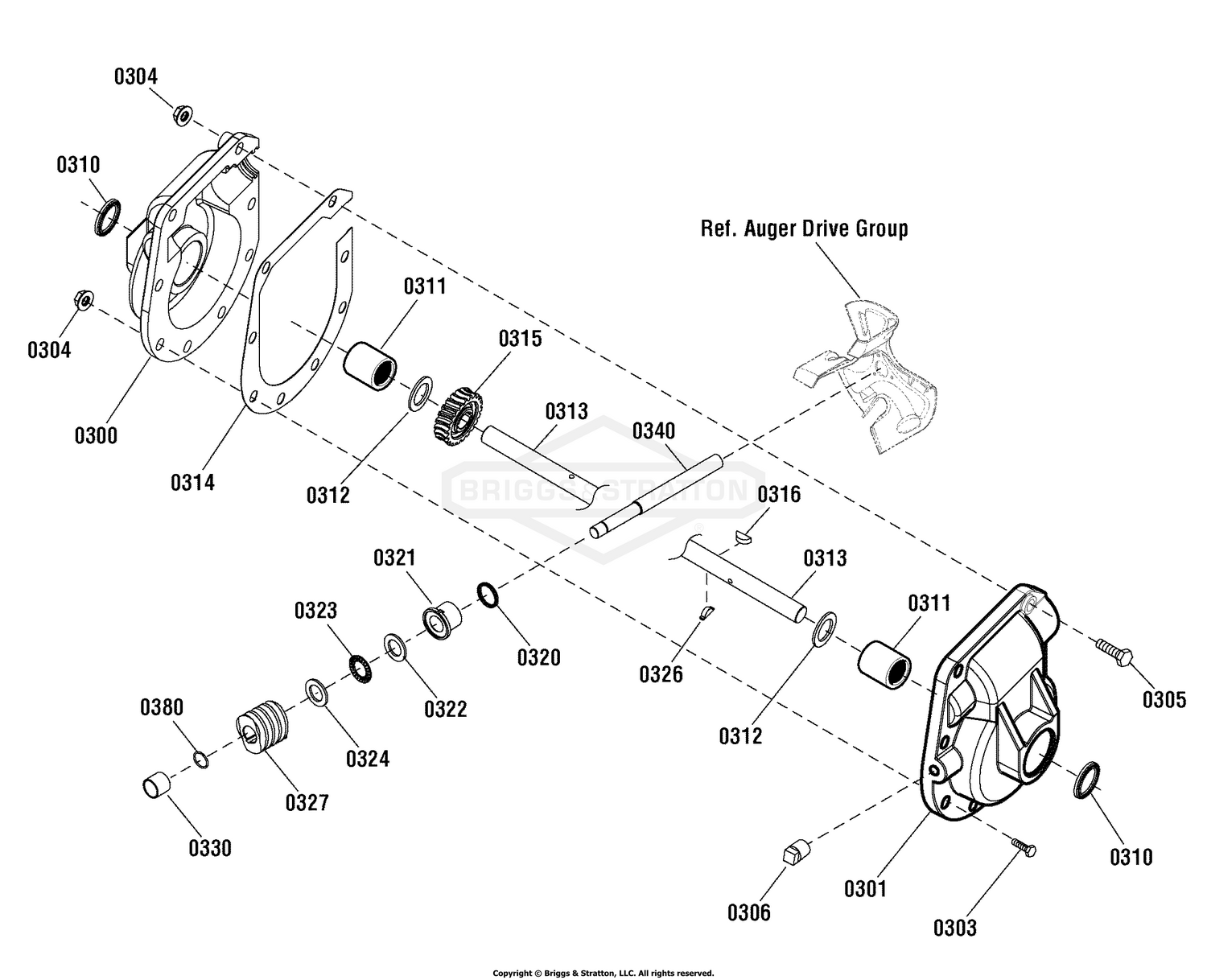 Gear Case Assembly (1752897_1752979)