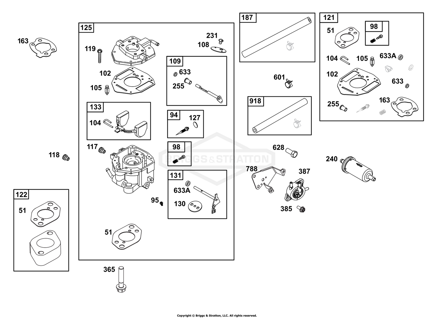 Carburetor and Fuel Supply Group