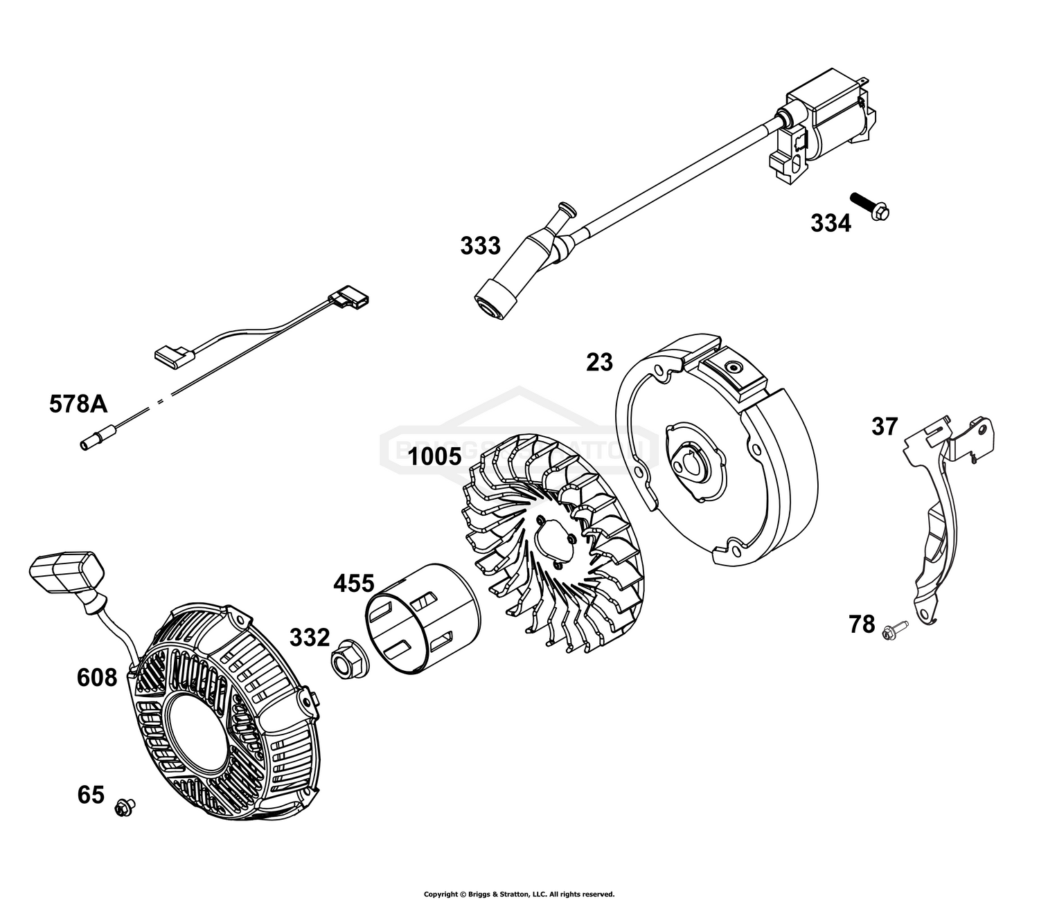 Flywheel, Ignition, and Starter Group