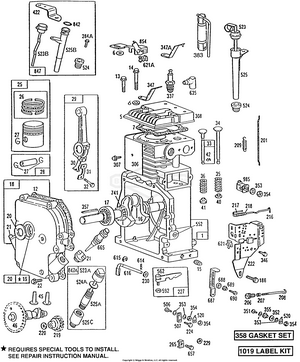 190407-3125-01 Briggs and Stratton Engine | PartsWarehouse
