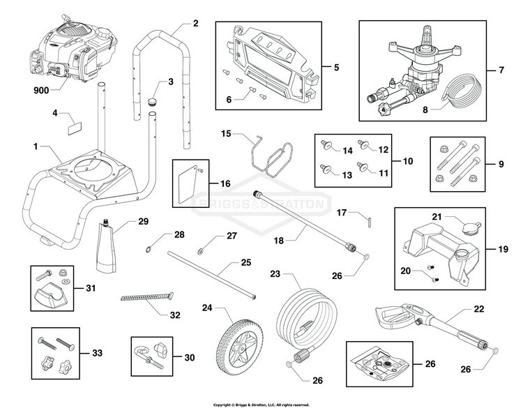 Craftsman pressure on sale washer cmxgwas020733