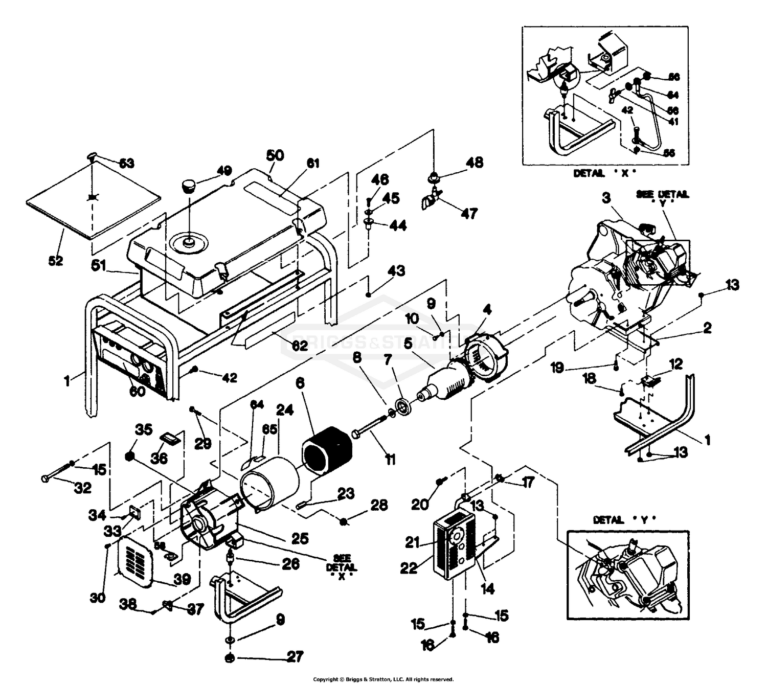 Cradle - Repair Parts No. 86428