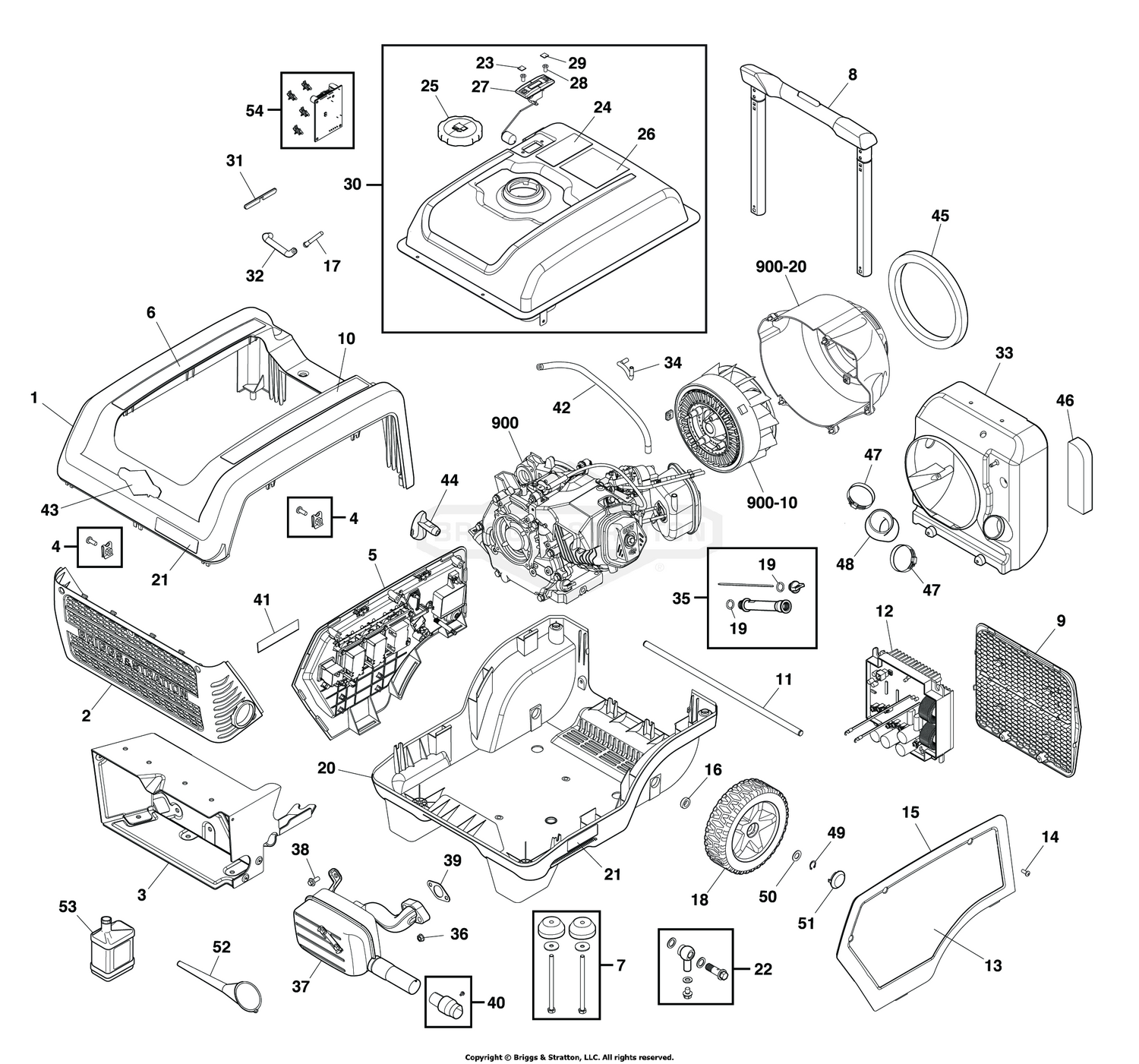 Assembly diagram