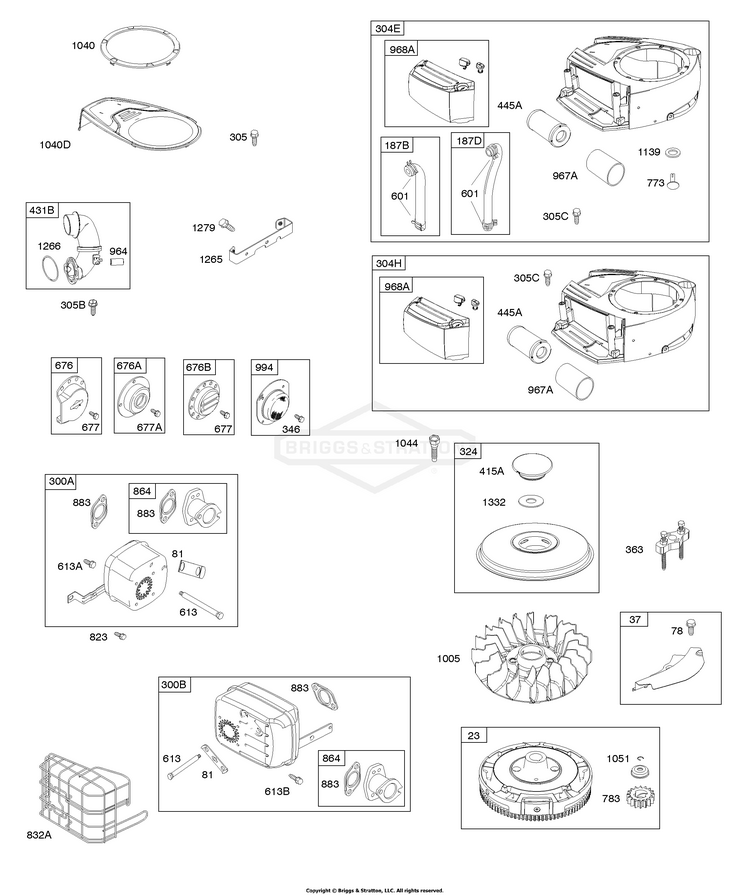 33S877-0017-G1 Briggs And Stratton Engine | PartsWarehouse