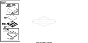136212-0016-01 Briggs and Stratton Engine | PartsWarehouse