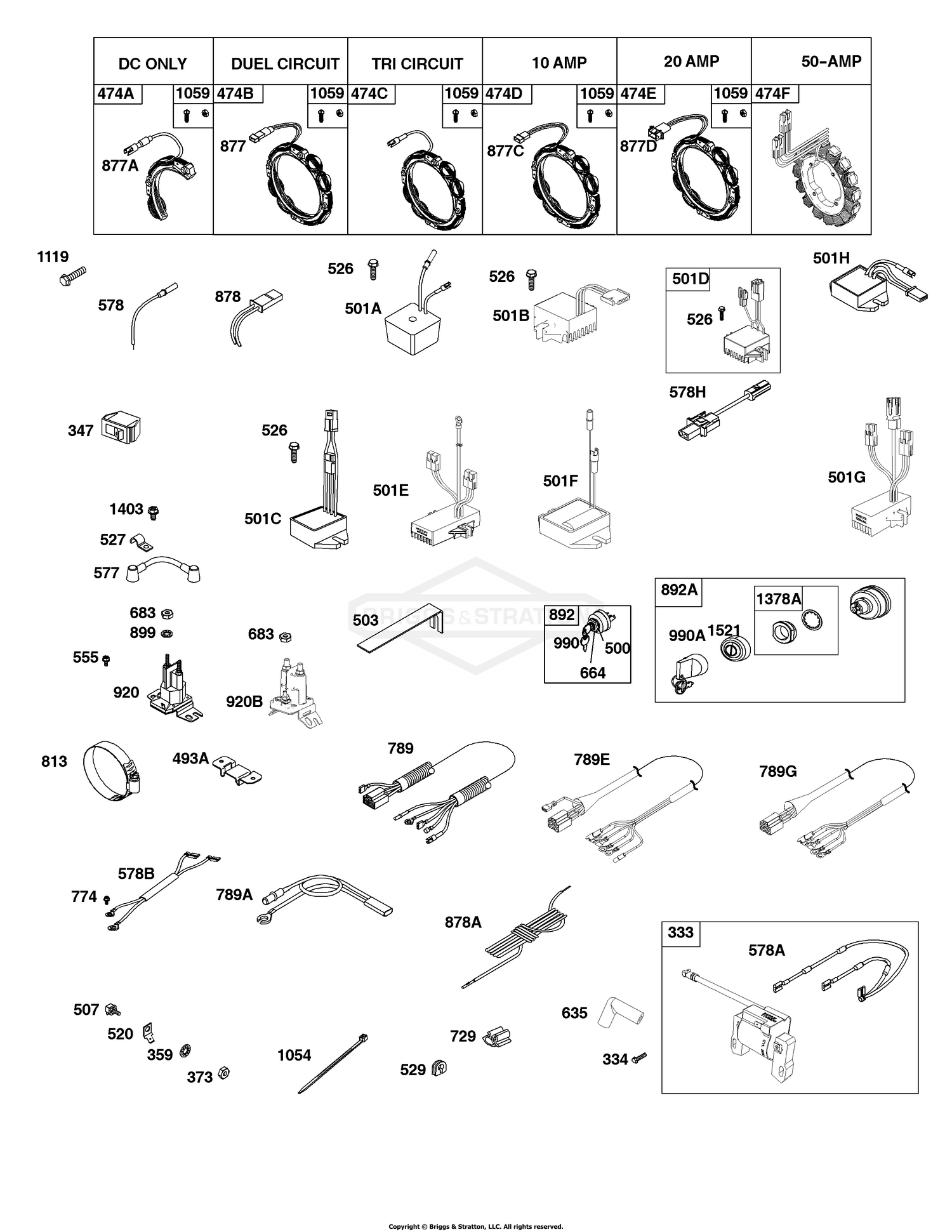 Alternators, Ignition, Wires, Regulators