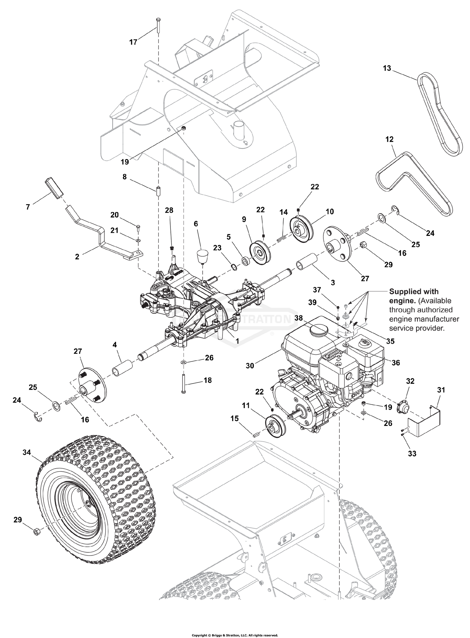 Power Transmission Group - Honda Engine