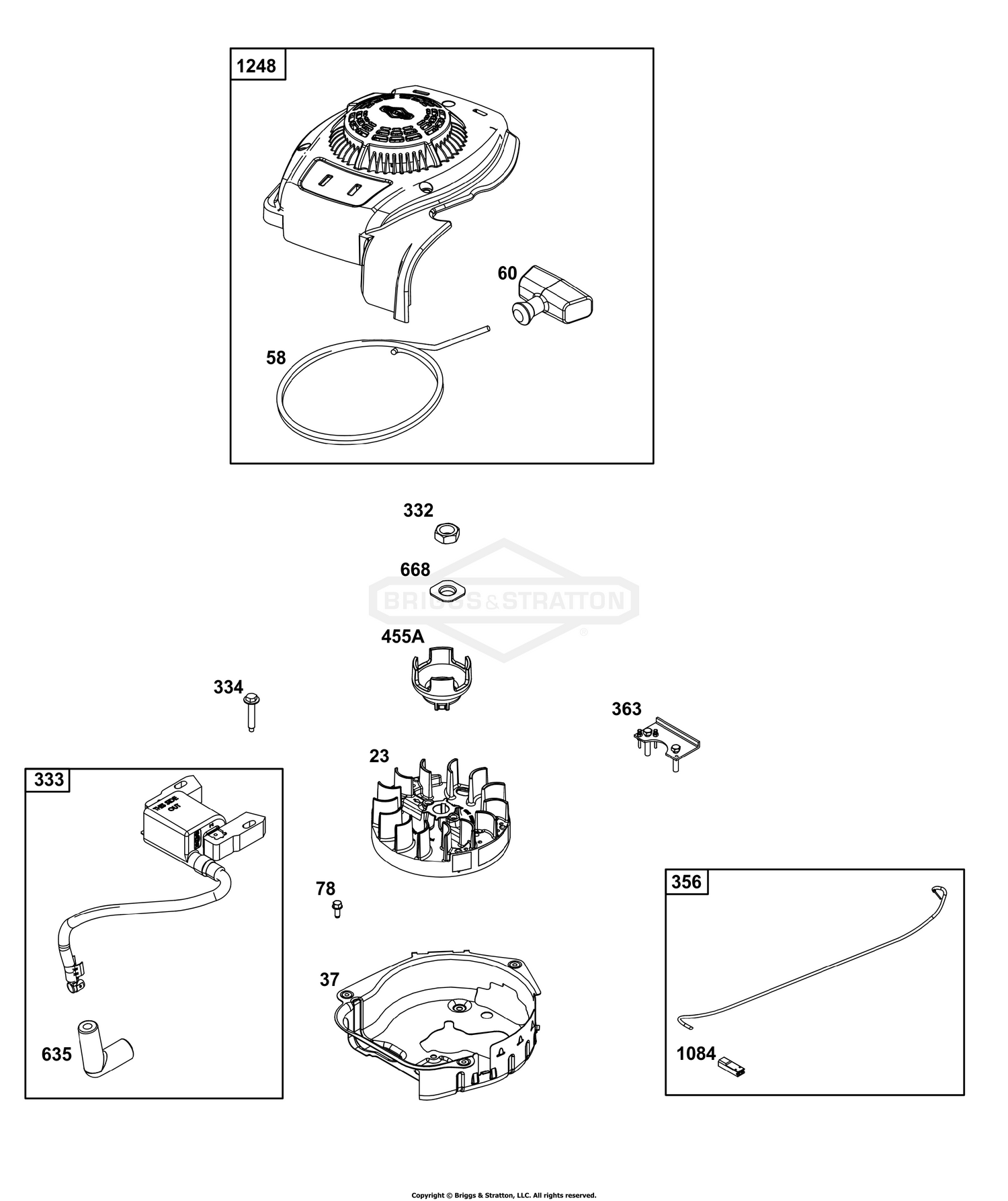 Flywheel, Ignition, and Starter Group