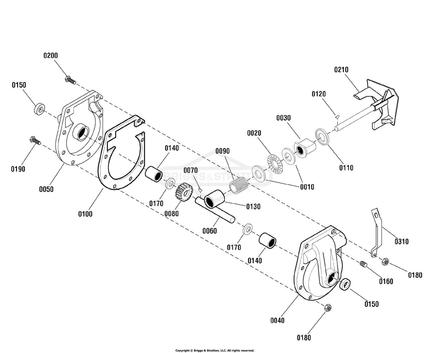 Gear Case Assembly (1738607)