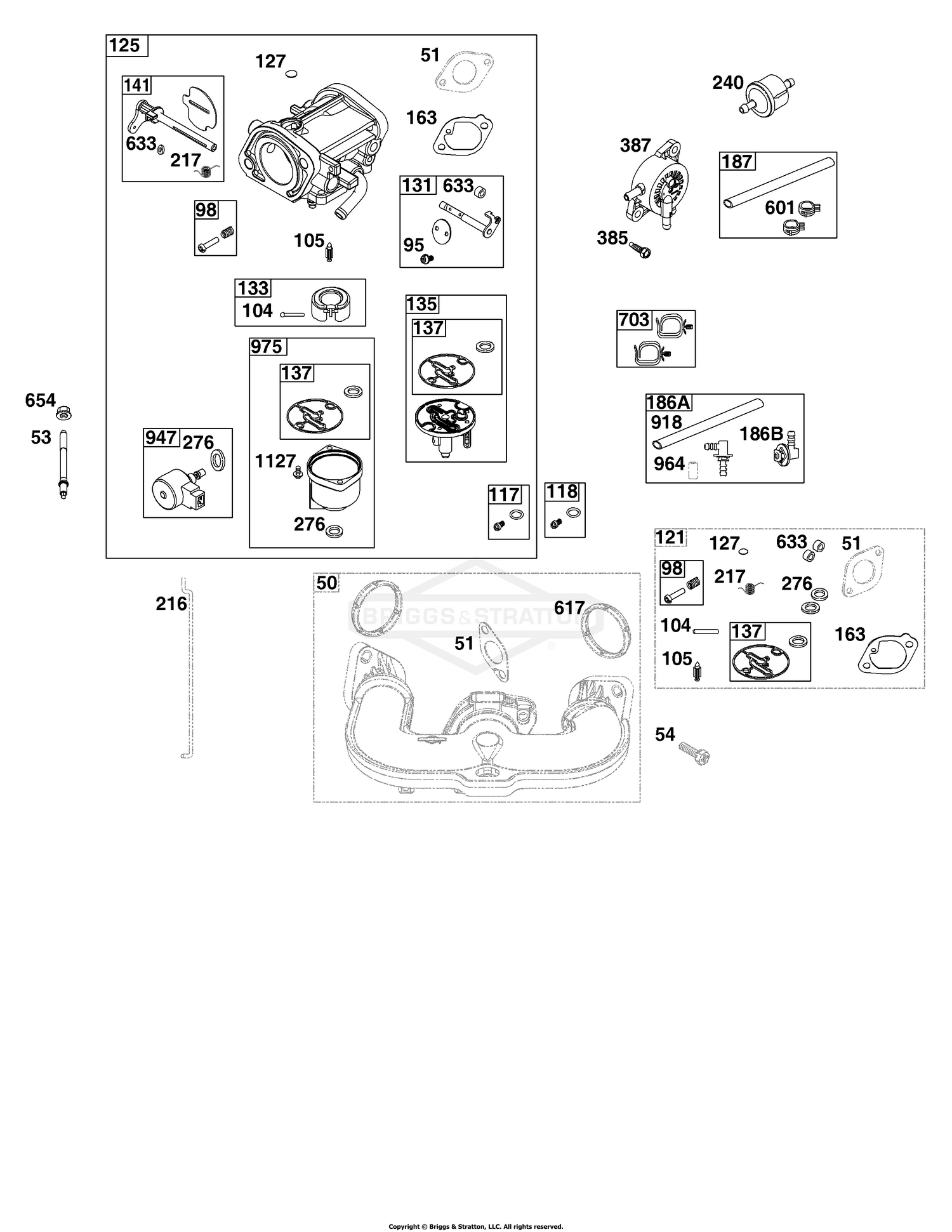 Carburetor and Fuel Supply Group