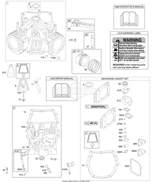 294777-0417-02 Briggs and Stratton Engine | PartsWarehouse
