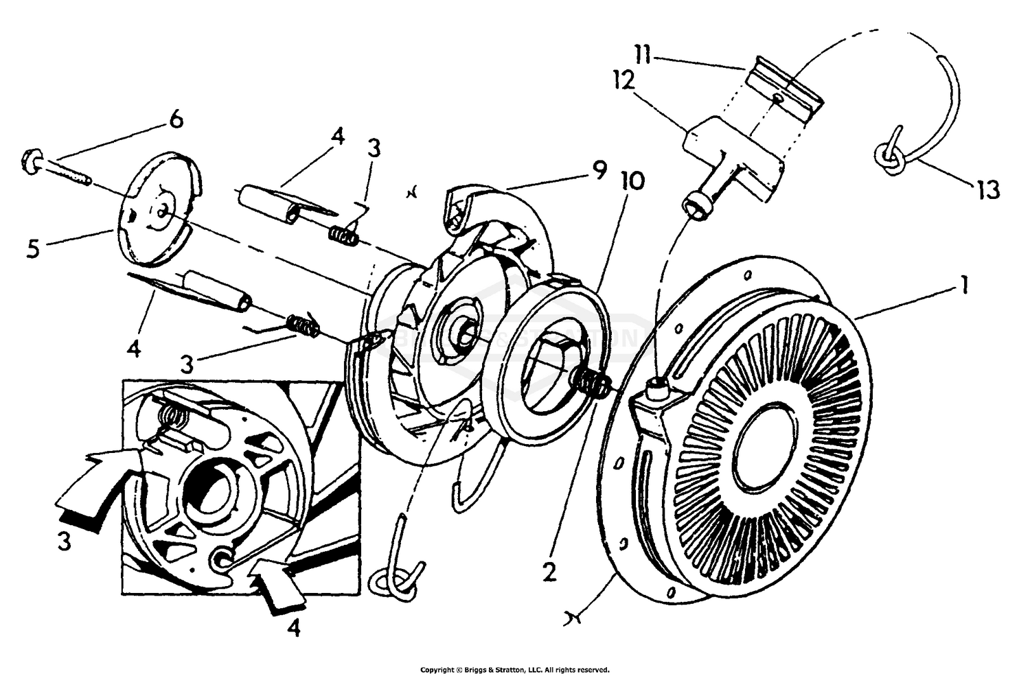 Recoil Starter Assembly