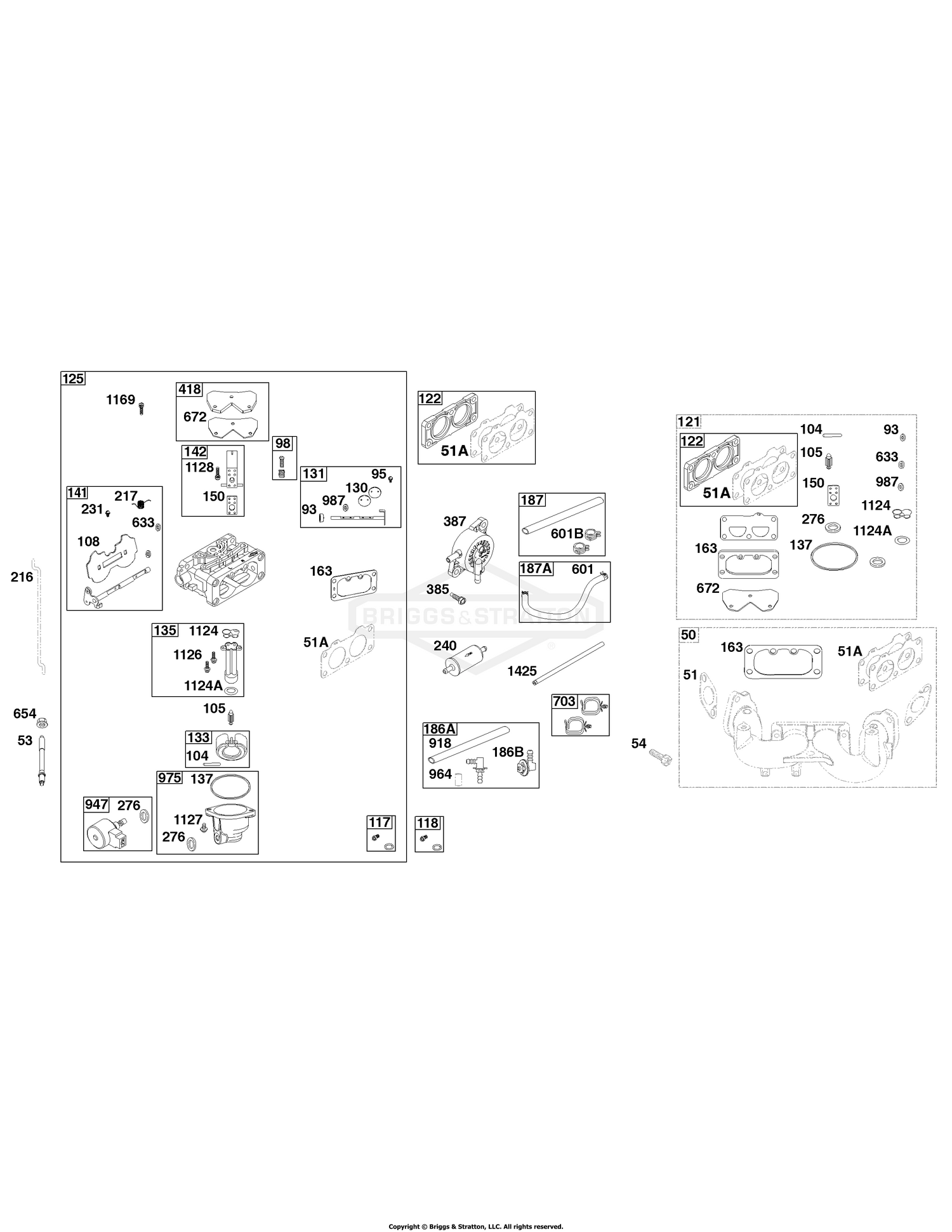 Carburetor and Fuel Supply Group