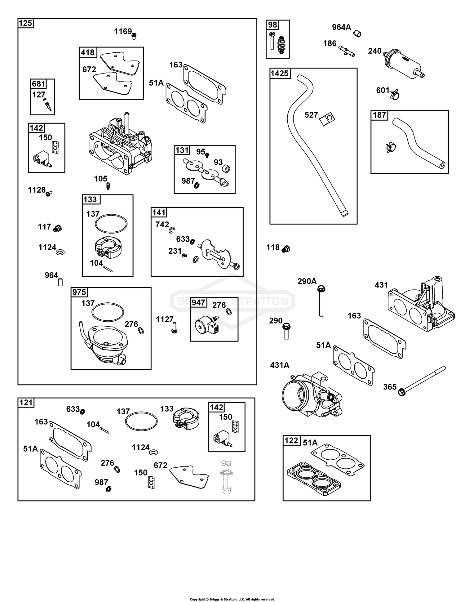 Carburetor and Fuel Supply Group