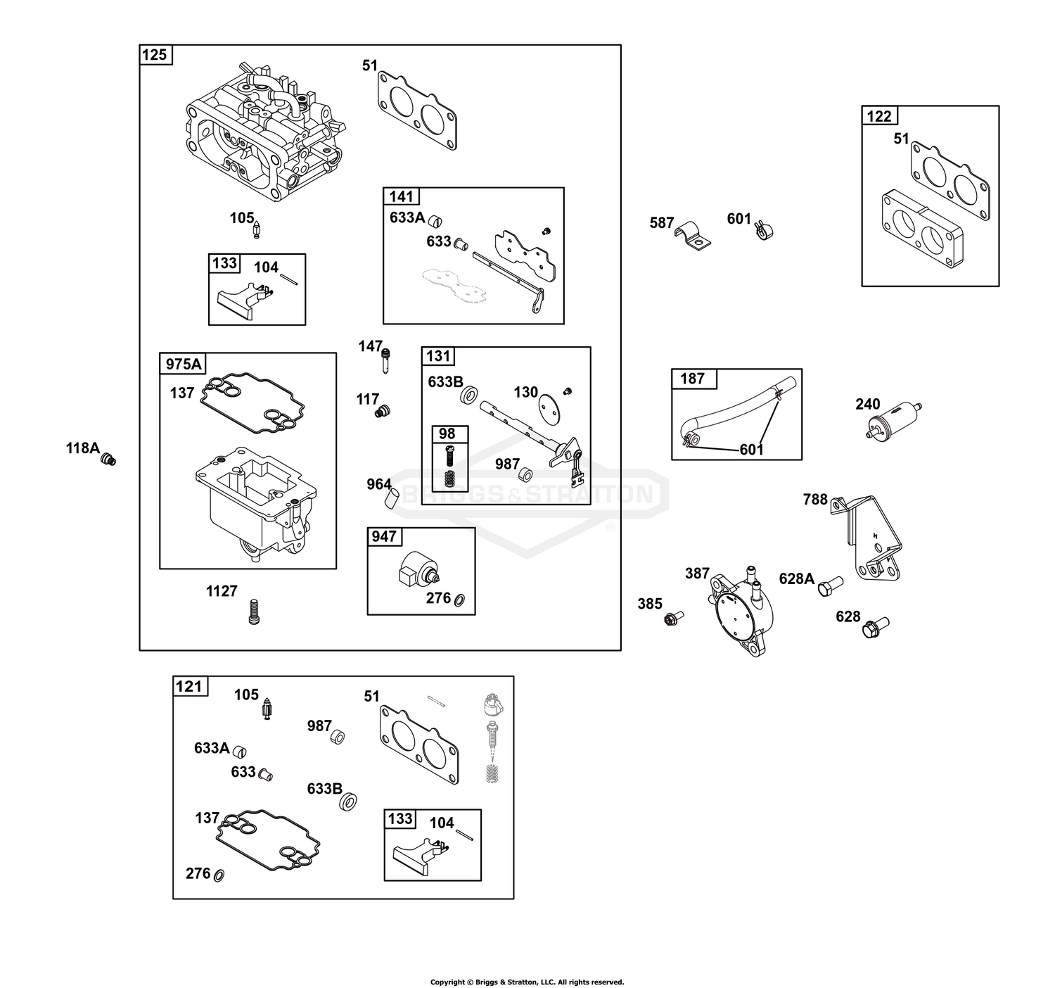 Carburetor and Fuel Supply Group