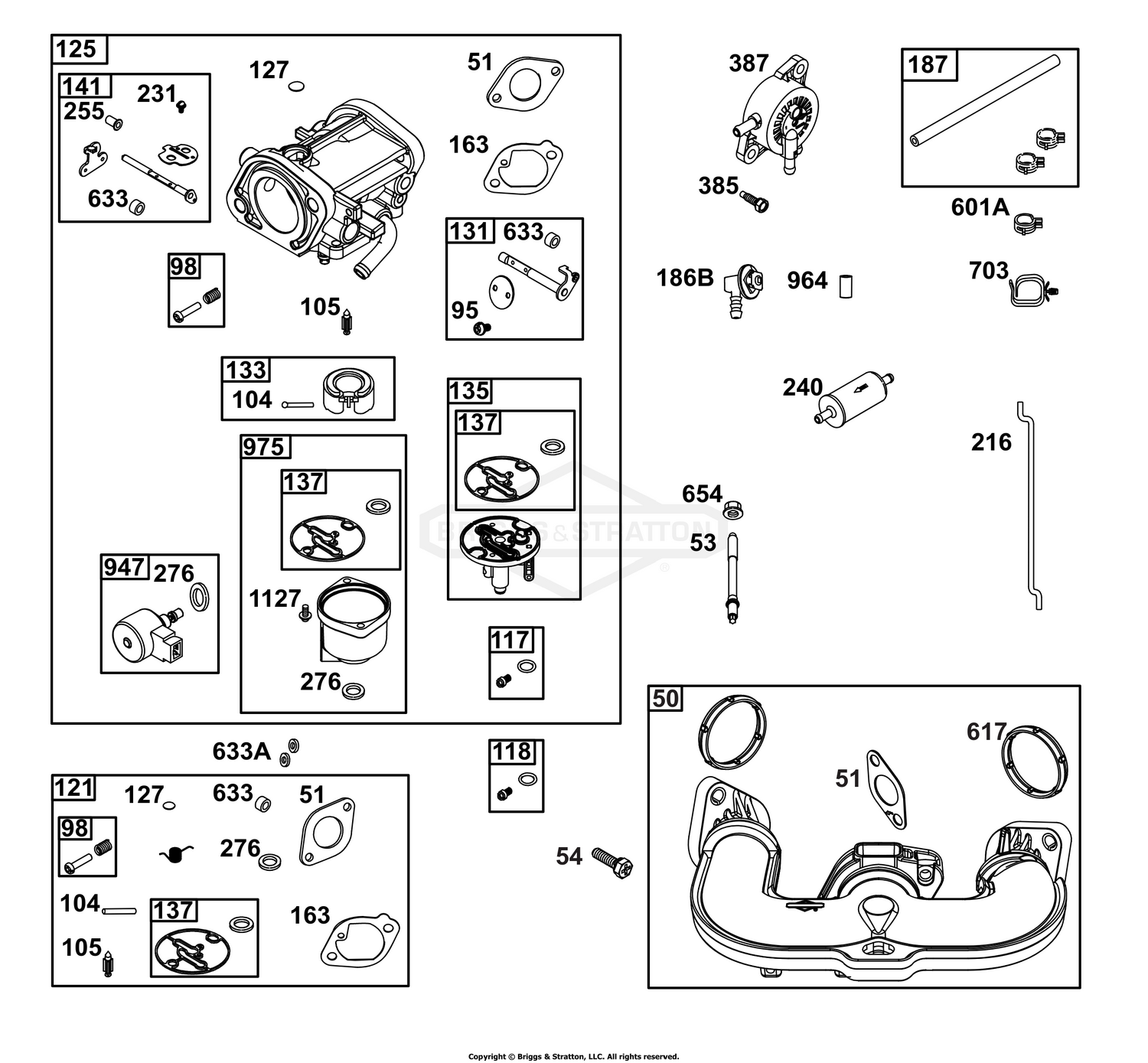Carburetor and Fuel Supply Group