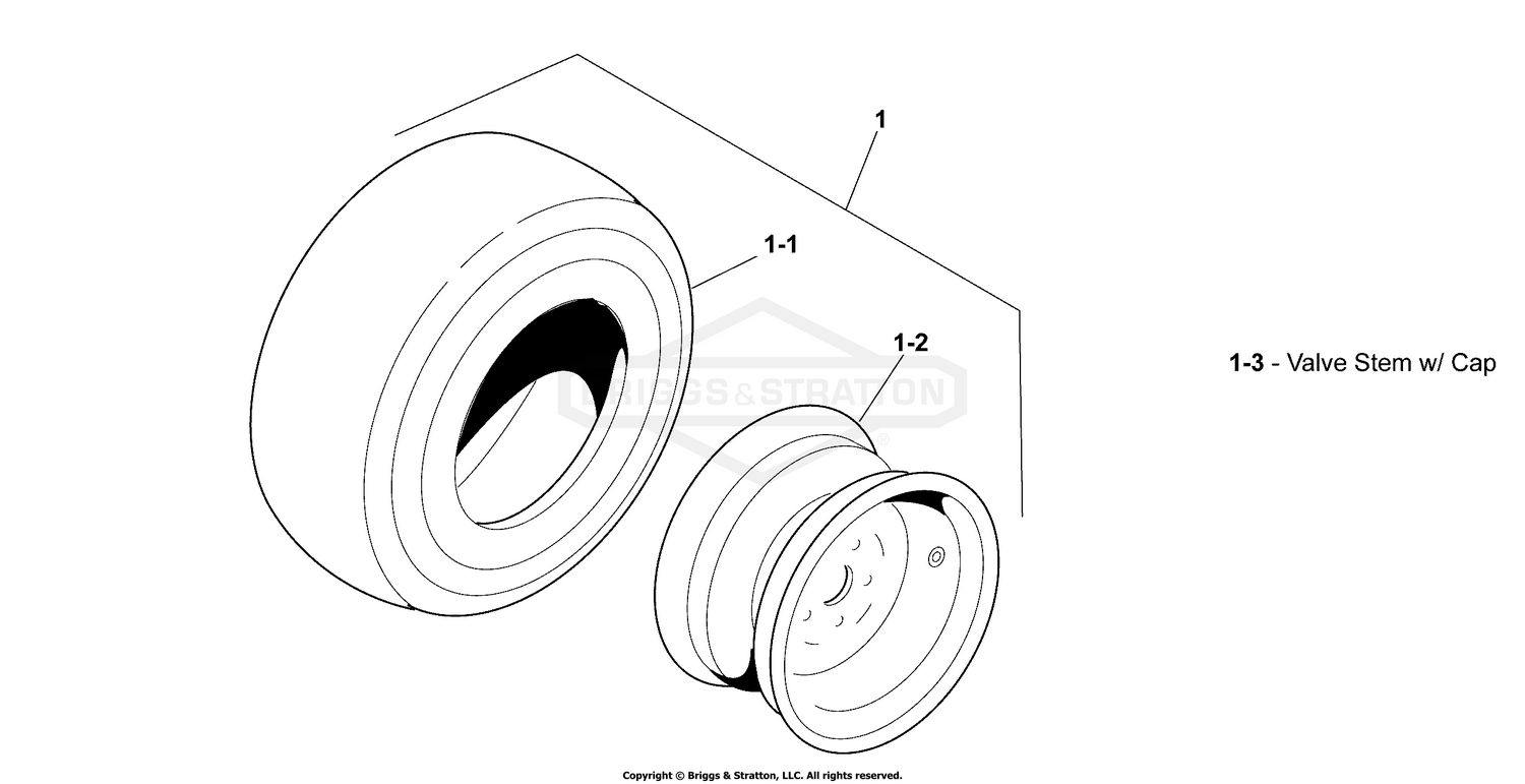 Pavement Tire - 5109061 - 20.5 X 8.0-10