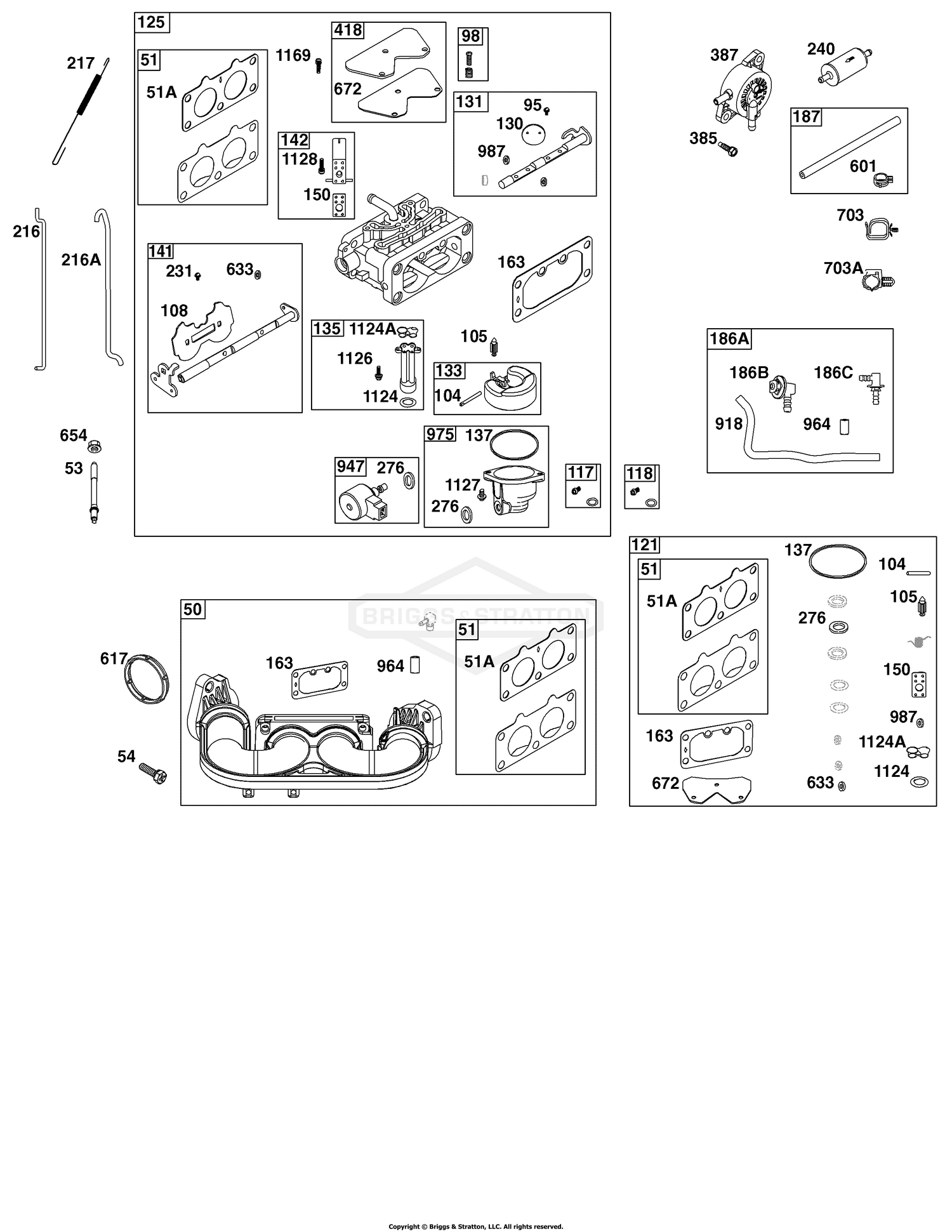 Carburetor and Fuel Supply Group