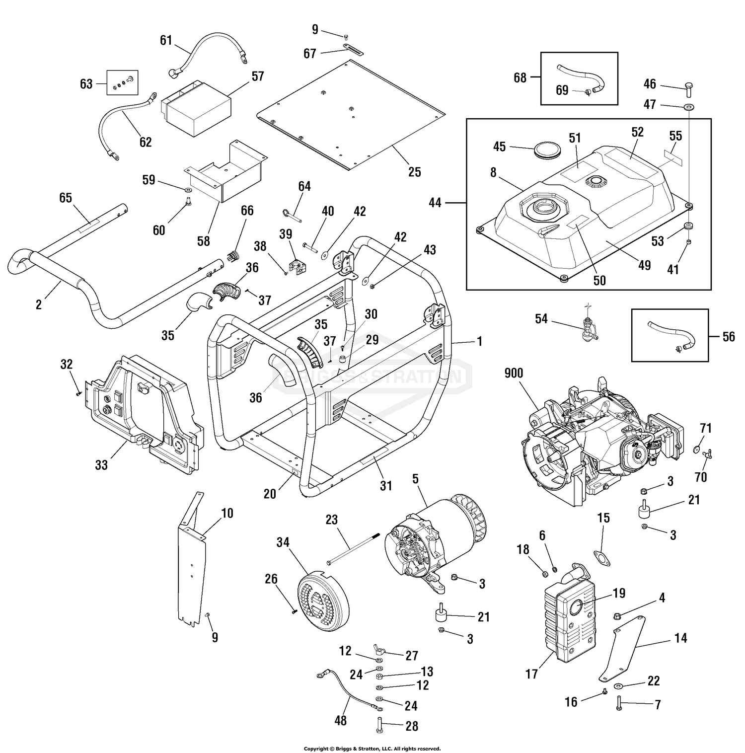 Assembly diagram