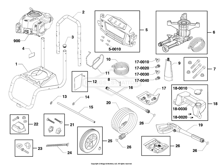 Craftsman pressure on sale washer cmxgwas020733