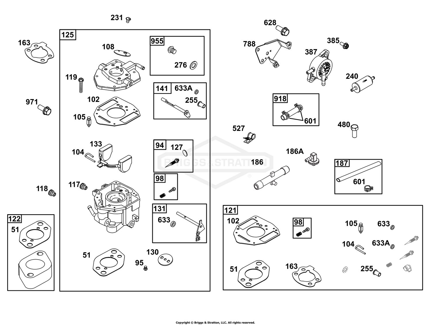 Carburetor and Fuel Supply Group