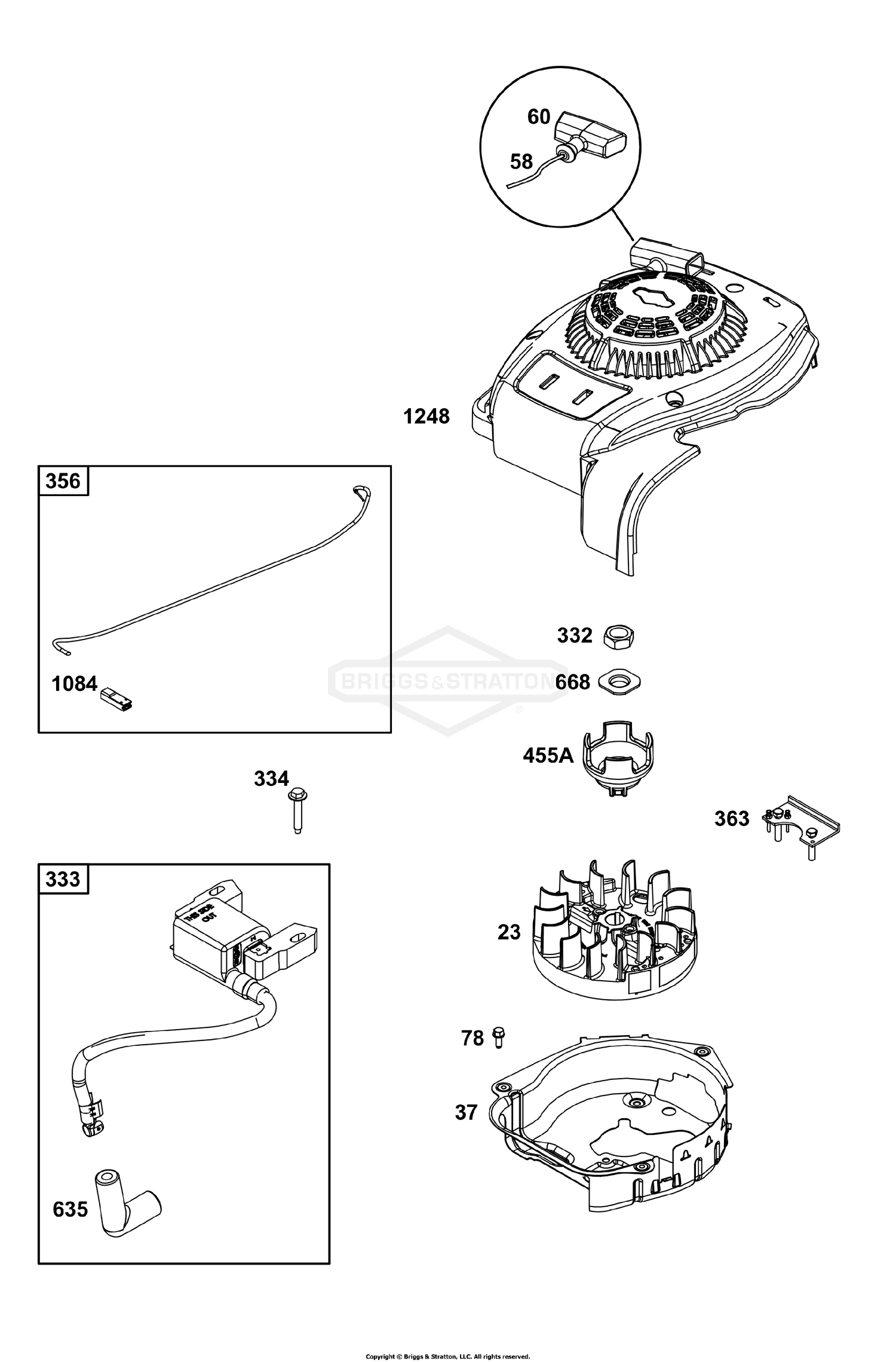 Flywheel, Ignition, and Starter Group