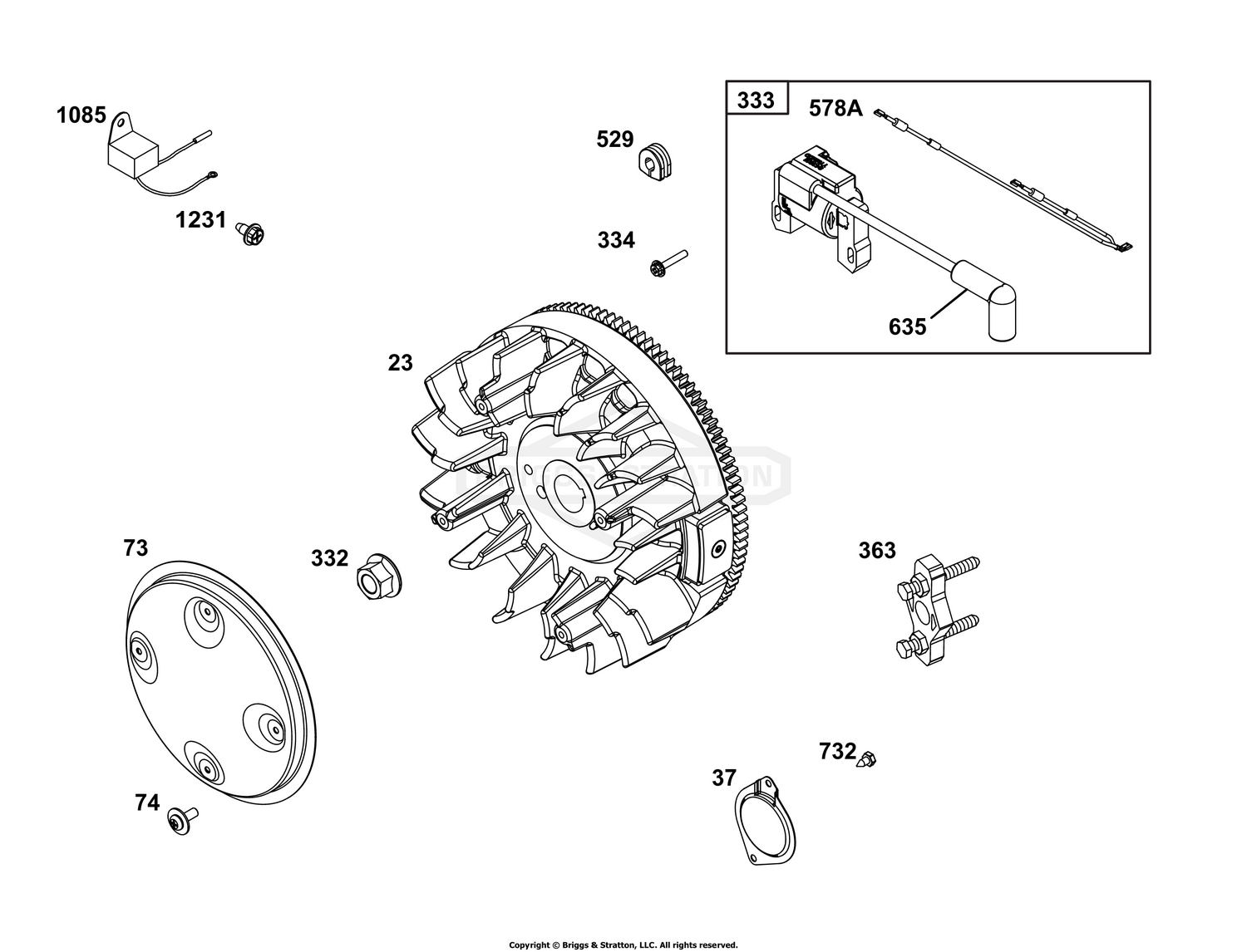 Flywheel, Ignition, and Starter Group
