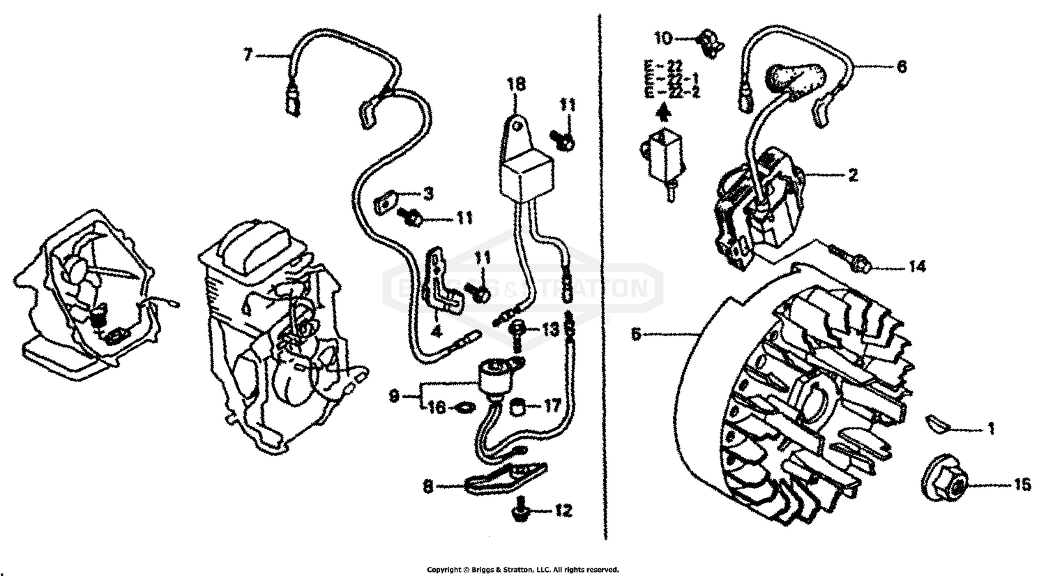 Flywheel & Ignition Coil