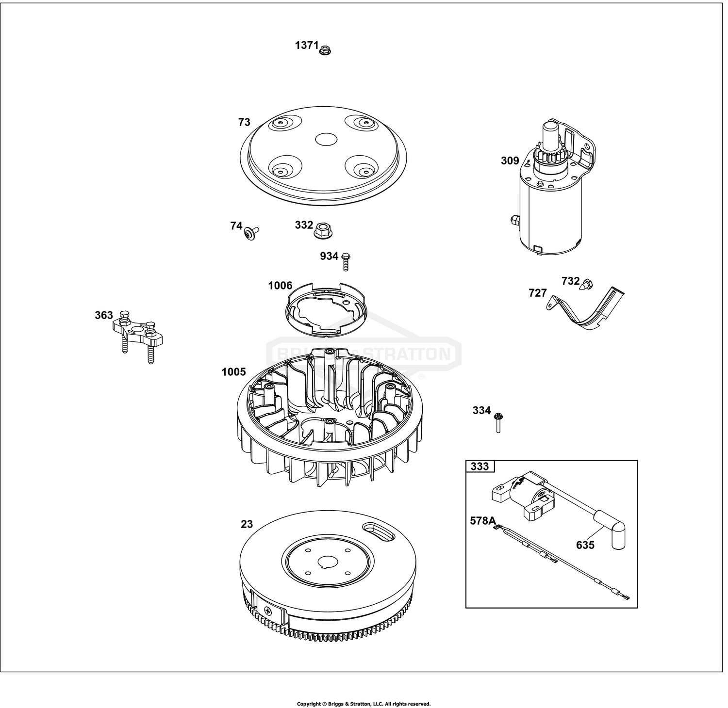 Flywheel/Ignition/Starter Group