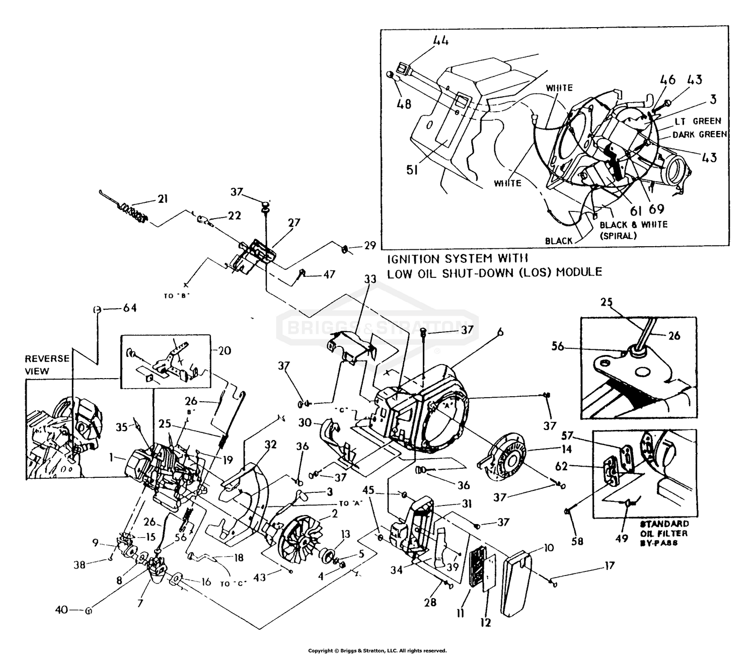 Repair Parts Drawing Number 20937