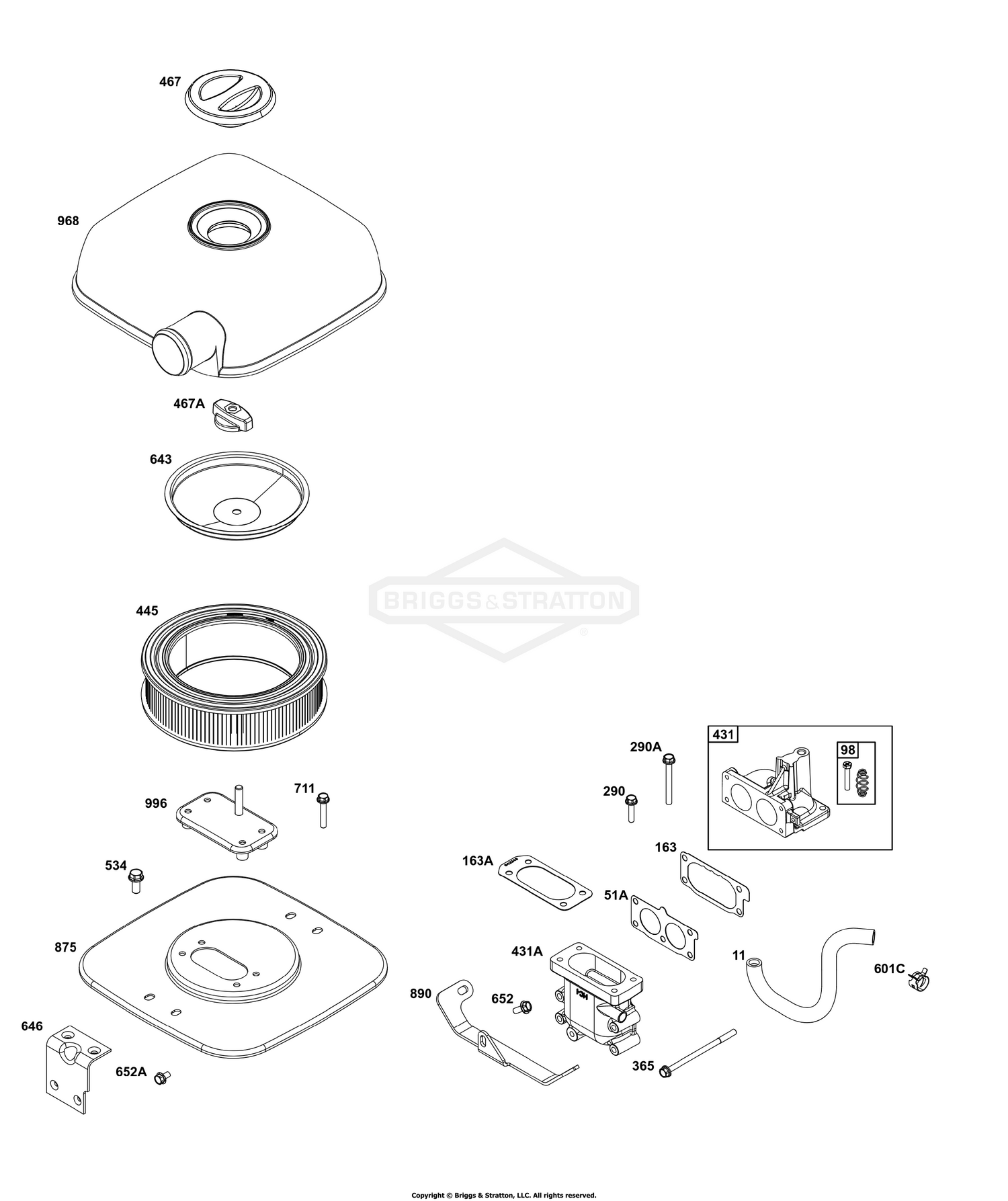 Assembly diagram