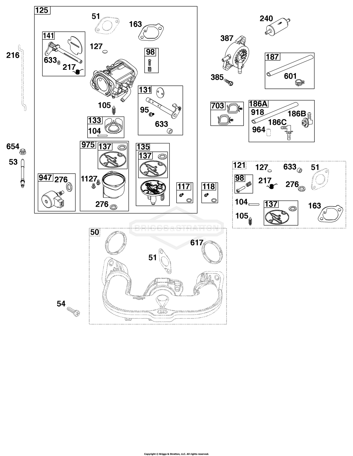 Carburetor and Fuel Supply Group