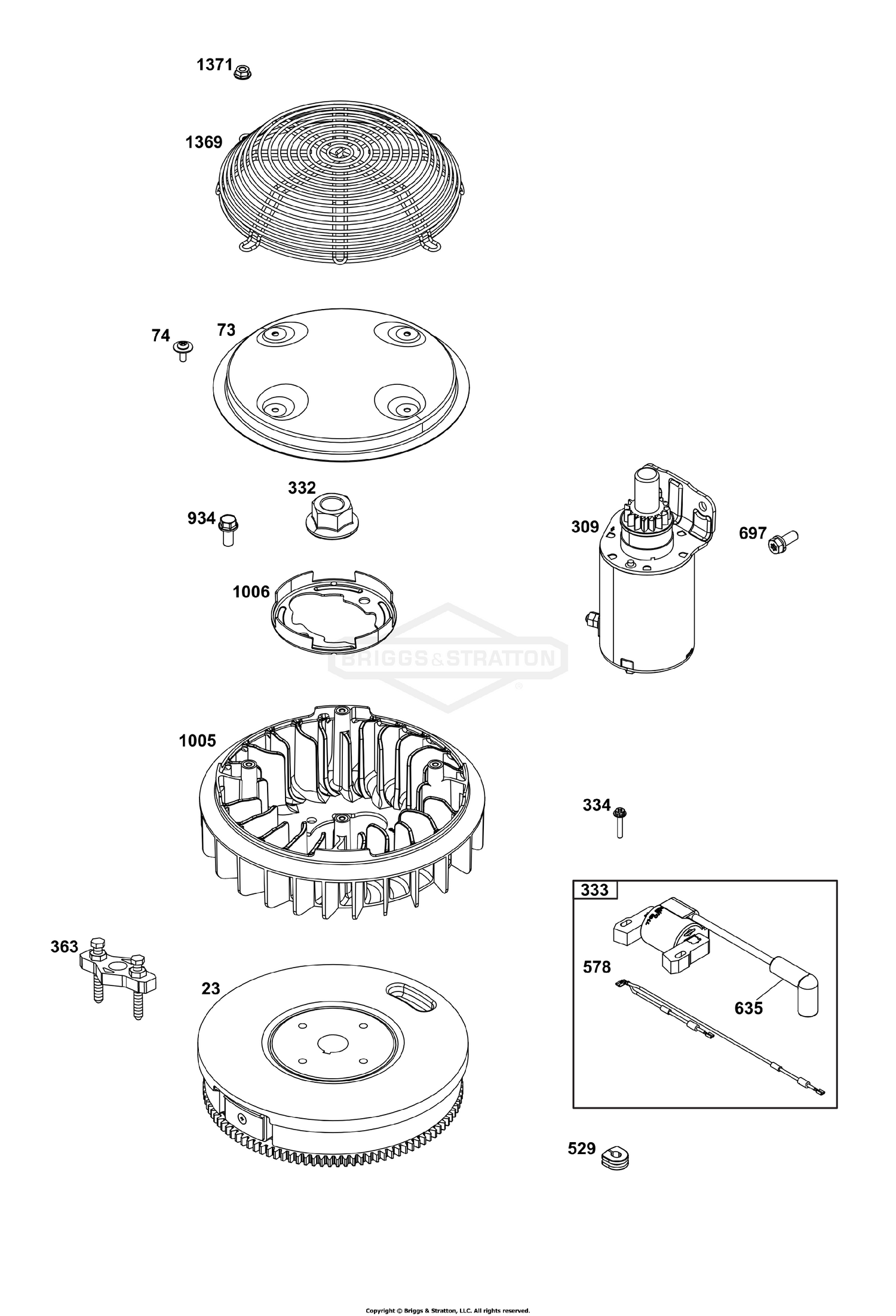Flywheel, Ignition, and Starter Group