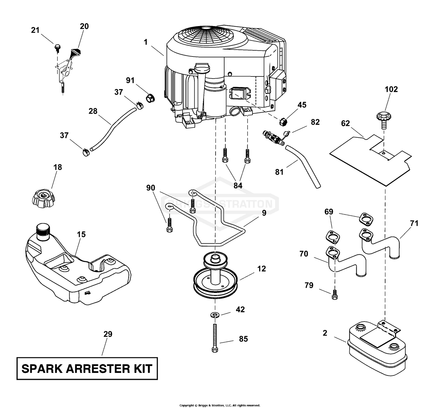 Assembly diagram