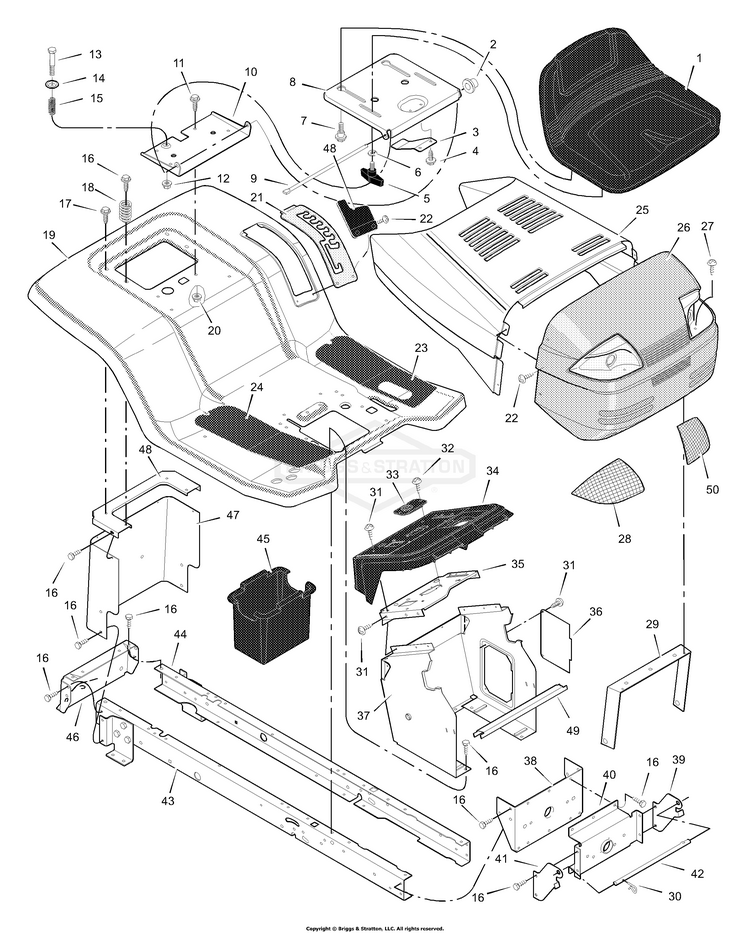 42571x31A Murray Lawn Tractor (2000) PartsWarehouse