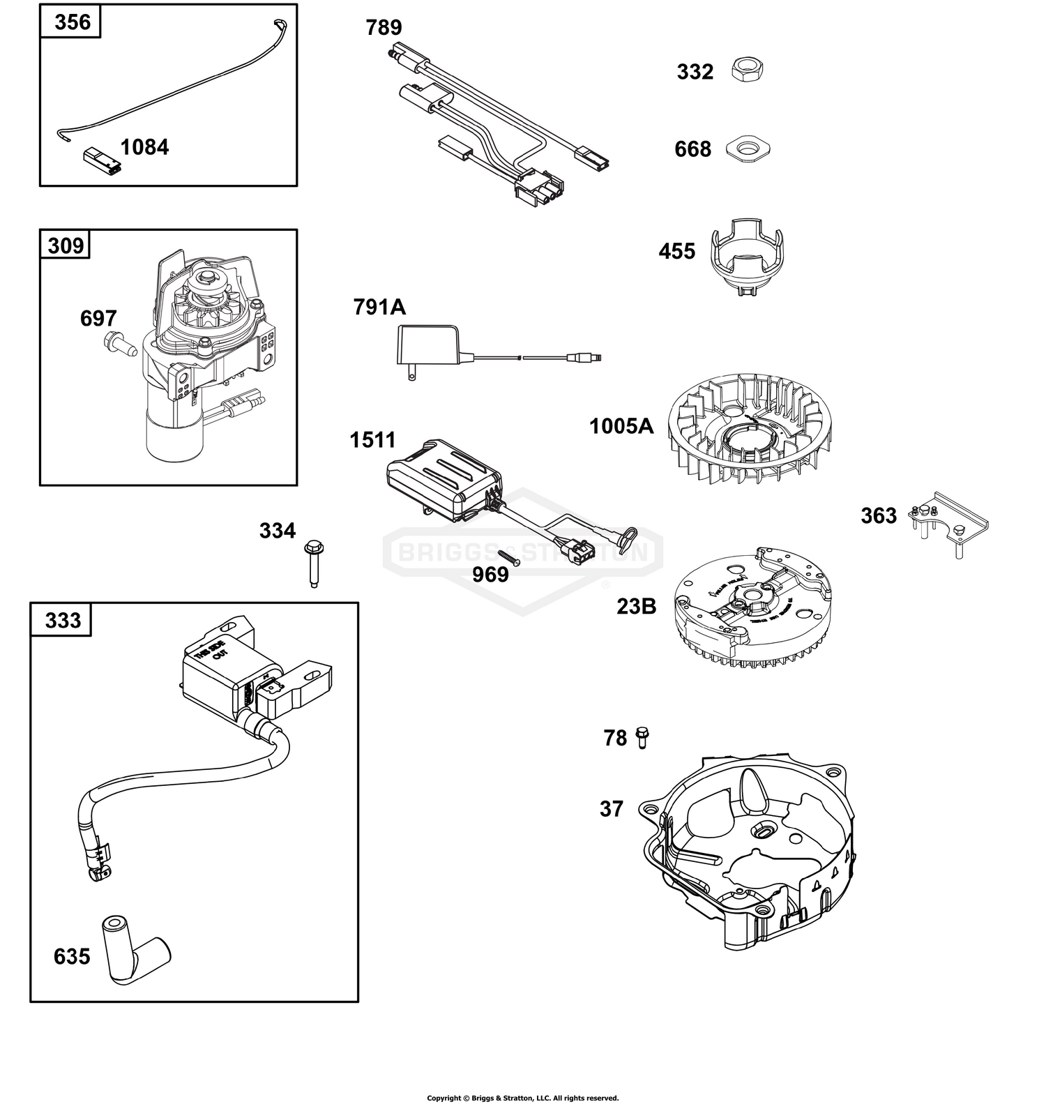 Flywheel, Ignition, and Starter Group