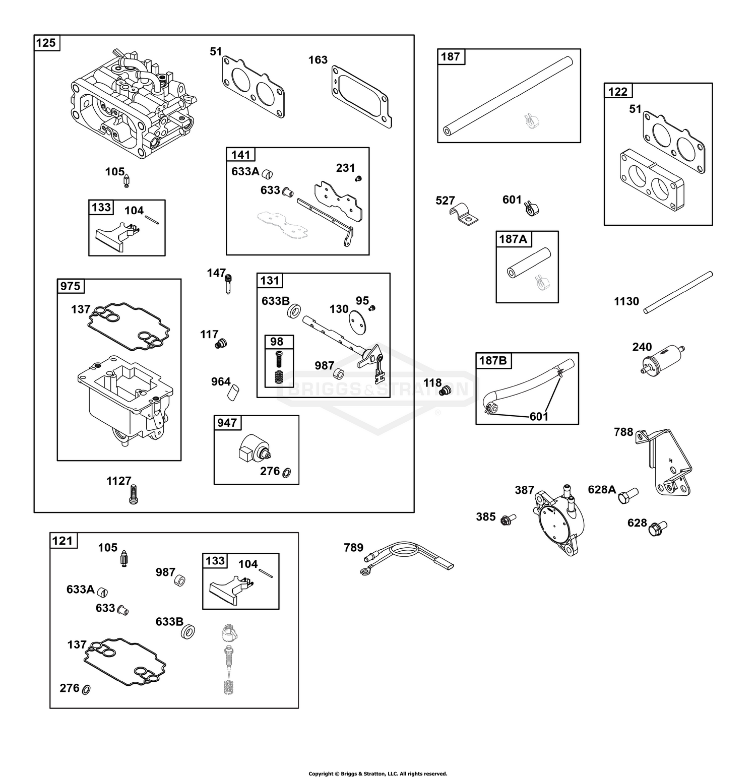 Carburetor and Fuel Supply Group