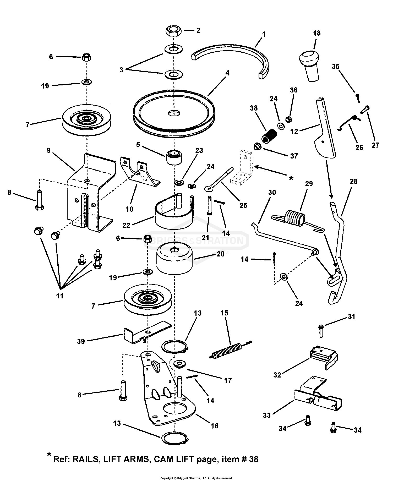 BELTS, BRAKES, INTERLOCK