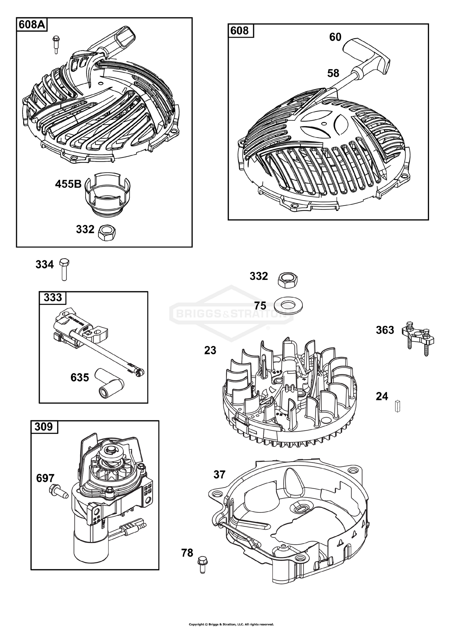 Flywheel, Ignition, and Starter Group