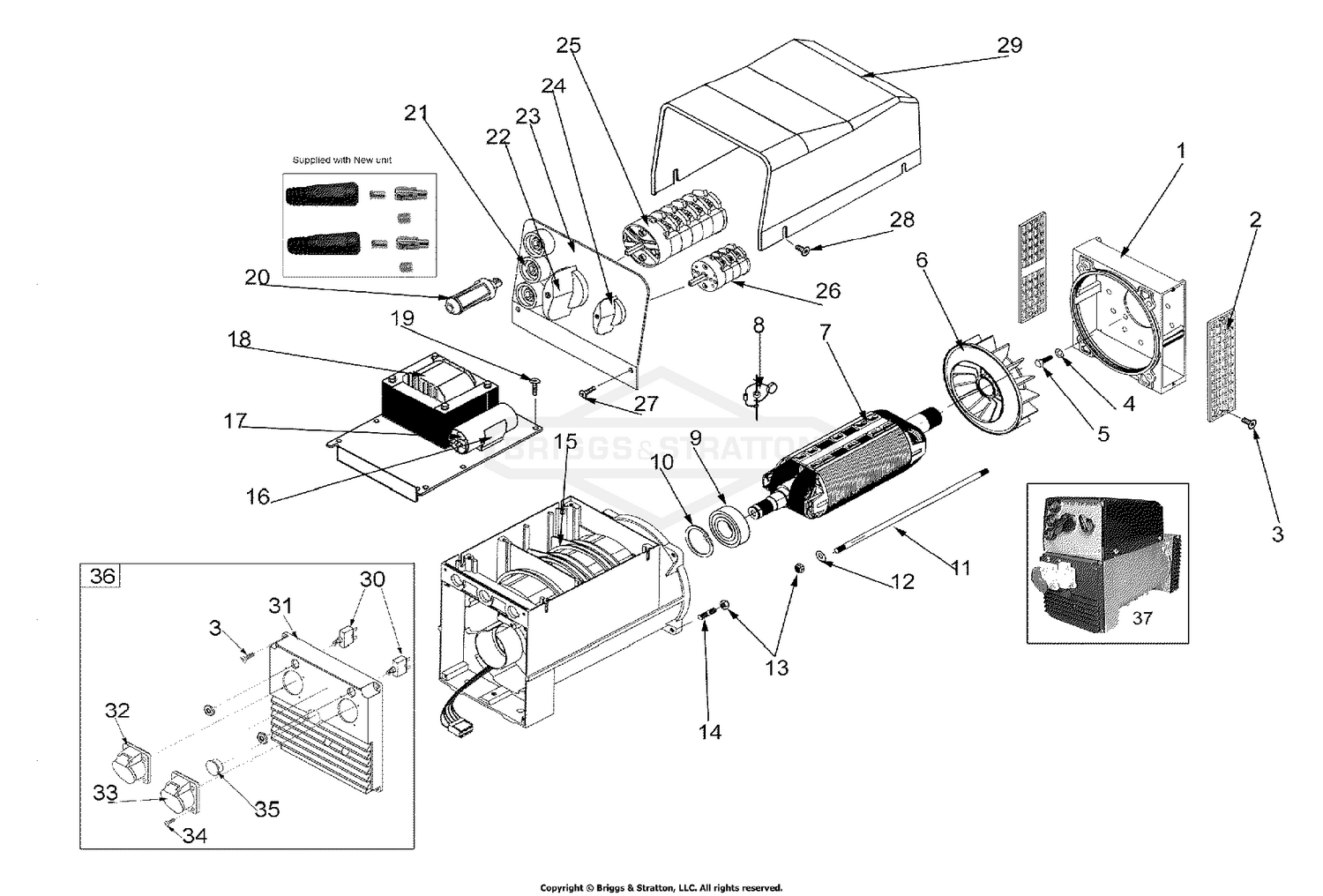 Alternator 102569GS